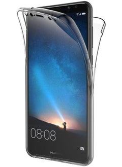 Huawei Mate 10 Lite Case, 360° Full Body Transparent Silicone Protective Case for Huawei Mate 10 Lite Case Crystal Clear TPU Bumper Huawei Mate 10 Lite Mobile Phone Case