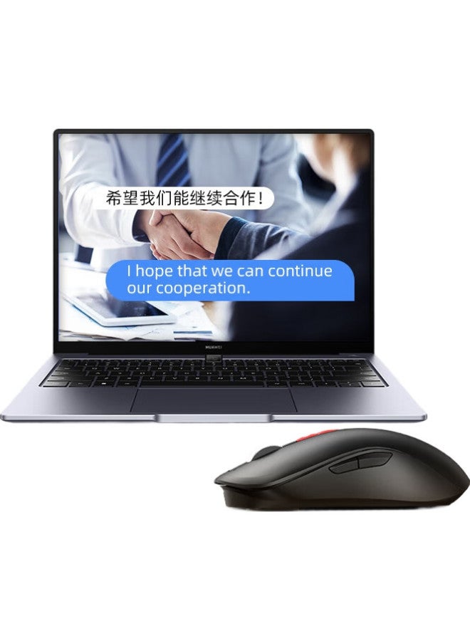 SHINCO Ai Intelligent Wireless Mouse, Silent, Bluetooth Mouse, Voice-Controlled Office And Gaming Mouse, Ergonomic, Rechargeable, Long Battery Life (Equipped With Deepseek), M8 Black - Image 2