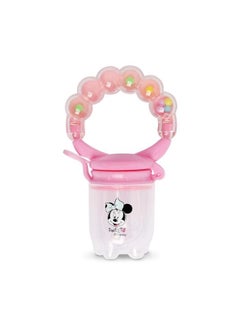 Disney baby Minnie Mouse Baby Toy Pacifier Silicone Fresh Fruit Infant Teether With Handle  - Image 1
