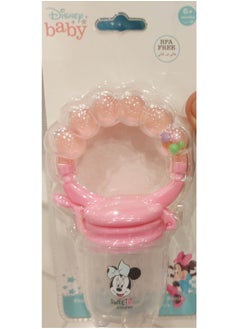 Disney baby Minnie Mouse Baby Toy Pacifier Silicone Fresh Fruit Infant Teether With Handle  - Image 5