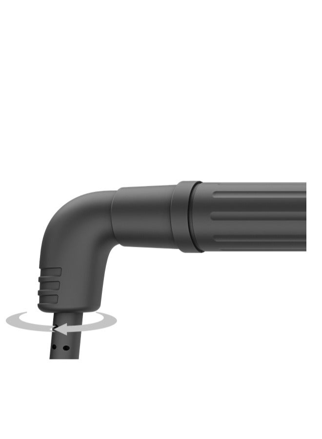 راش براش مكواة تجعيد الشعر 3 في 1  - أسود 3 اسطوانات تورمالين، 230 درجة مئوية  من راش براش - Image 5