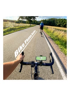 SYOSI Bike Phone Mount, Bicycle & Motorcycle Handlebar Cell Phone Holder,  Mountain & Road Bicycle Handlebar Holder, Universal with 360° Fit  for iPhone and more 4.7" - 6.8" Cellphone  - Image 2