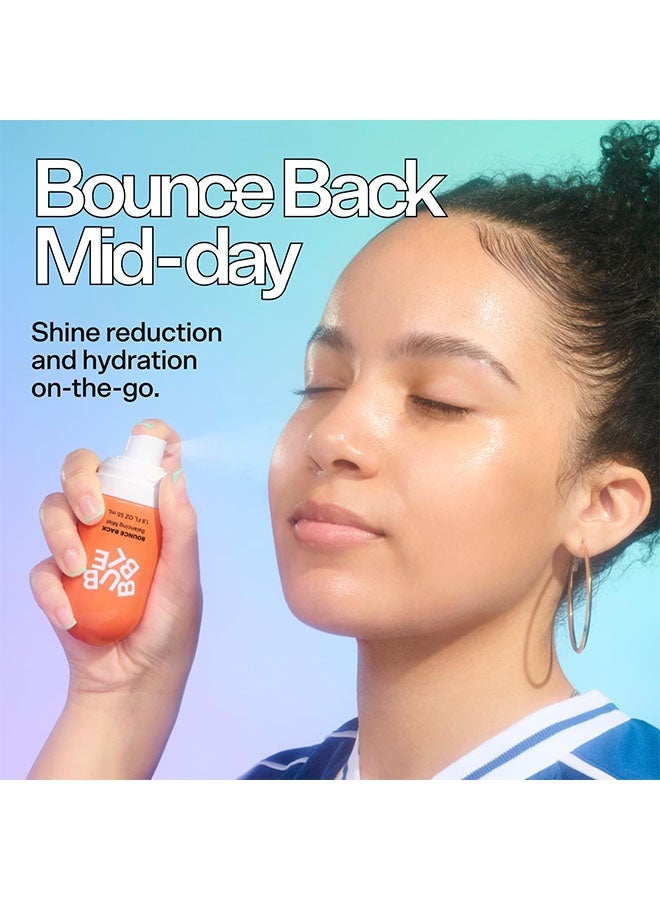 Bubble Bounce Back Balancing Toner Mist 55ml, Pore Minimizer Made with Sea Water and Niacinamide, Help Improve Texture and Radiance, Hydrating Toner Spray, Skin Care - Image 3