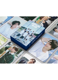 55Pcs TWS New Album Sparkling Blue Lomo Card