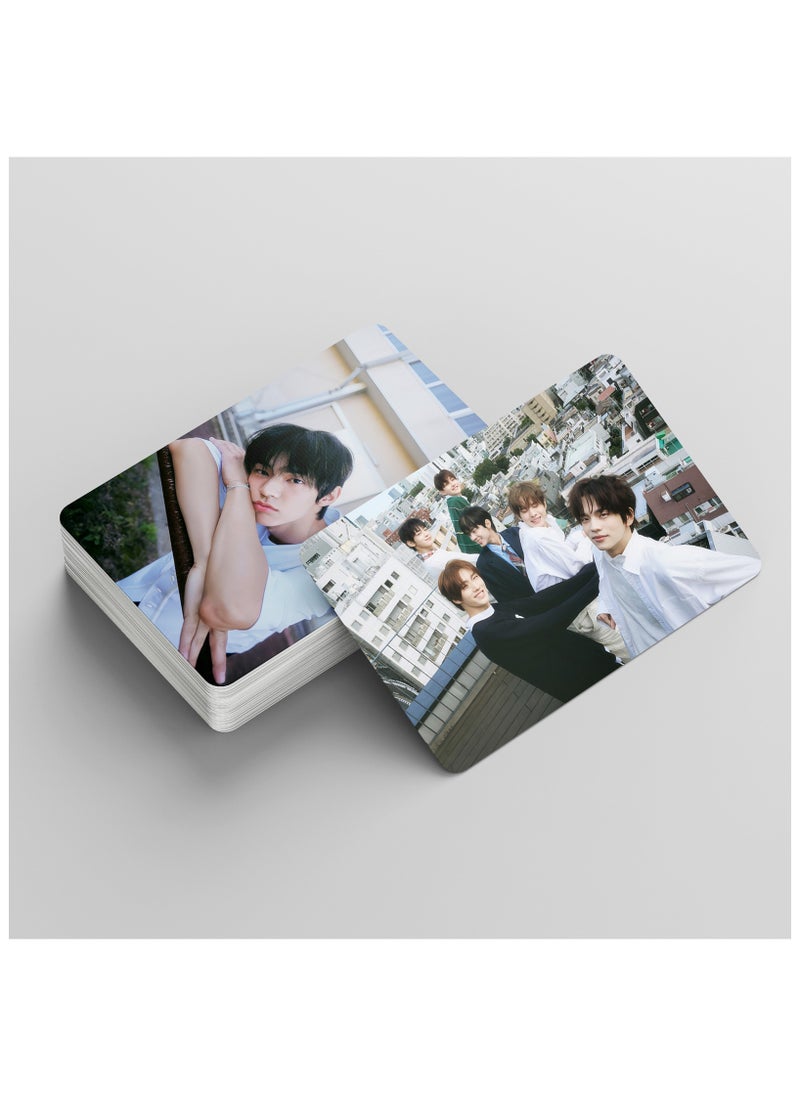 EHOME - 55Pcs TWS New Album Sparkling Blue Lomo Card - Image 1