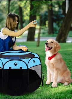 Kidle Folding Cat Tent Dog Cage Puppy Cage Pet Tent Dog Enclosure Cage 73*73*43cm  - Image 5