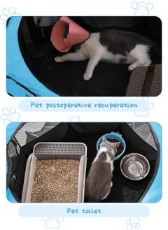 Kidle Folding Cat Tent Dog Cage Puppy Cage Pet Tent Dog Enclosure Cage 73*73*43cm  - Image 4