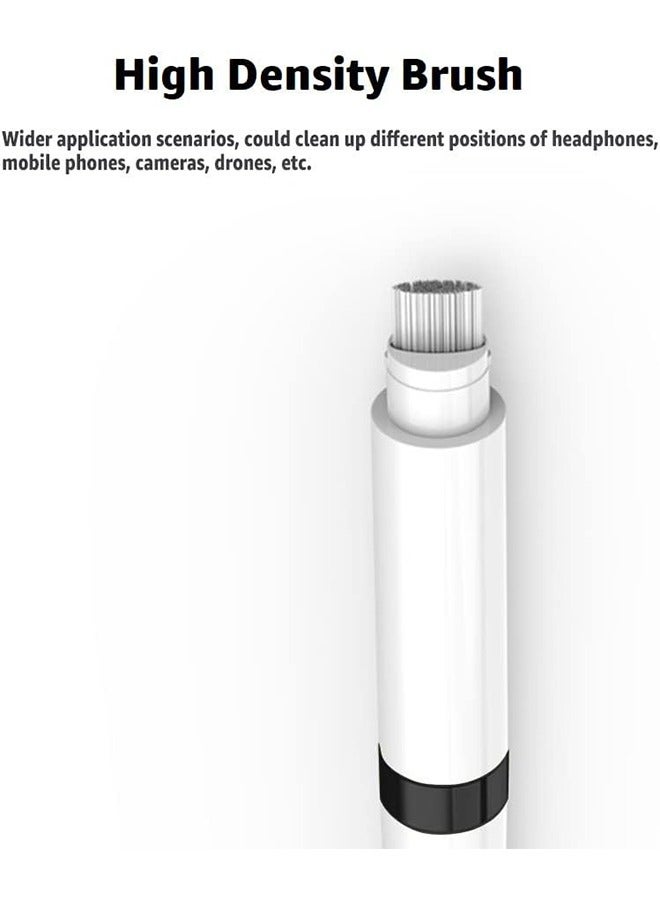 HY ​4 In 1 Cleaning Kit for Earphone Case, Cleaning Tools for iPhone and Keyboard, Soft Brush Cleaning Pen for Bluetooth Earphone Case, for Huawei, for Samsung, for MI (Black)  - Image 5