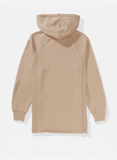 American Eagle Fleece Drawstrng Full Sleeve Hoodie Dress  - Image 4