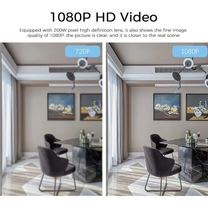 SIOVS SIOVS HD 1080P WiFi Camera Indoor Outdoor PTZ CCTV 1080p Full HD Night Vision IP Security Camera Wireless Microsd Card Slot  - Image 3