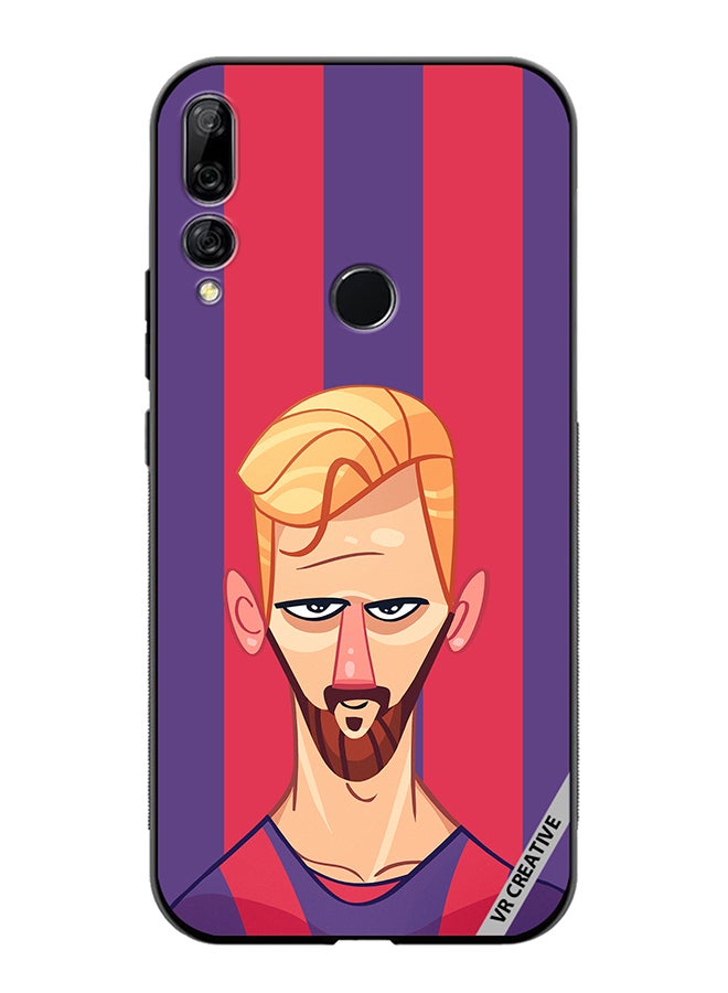 VR CREATIVE Protective Case Cover For Huawei Y9 Prime 2019 Messi Design Multicolour - Image 1