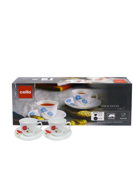 Cup Saucer 22CL 12s Neel kamal