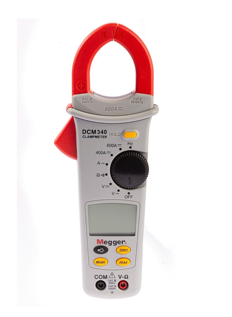 Megger DCM340 600 A AC/DC Digital Clamp Meter - Image 1