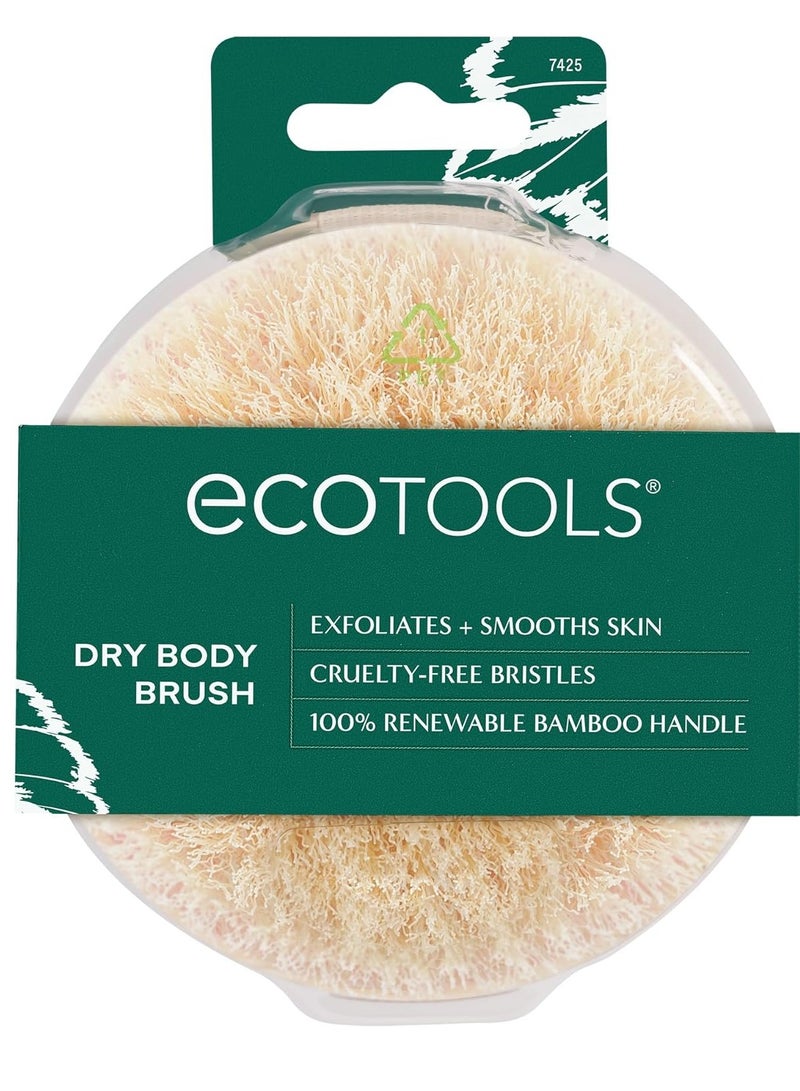 EcoTools Dry Brush, Gentle Exfoliating Cleanser for Skin Care, Beauty, and Pore Cleaning - Image 1