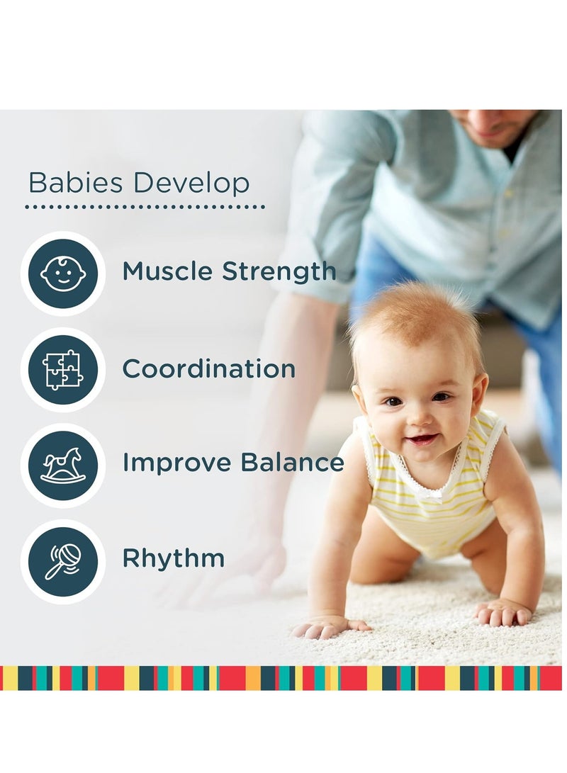 USTIDE Jumper with super stand and premium spring. Trusted by parents to provide fun for babies and to create cherished memories for families for over 75 years. - Image 3