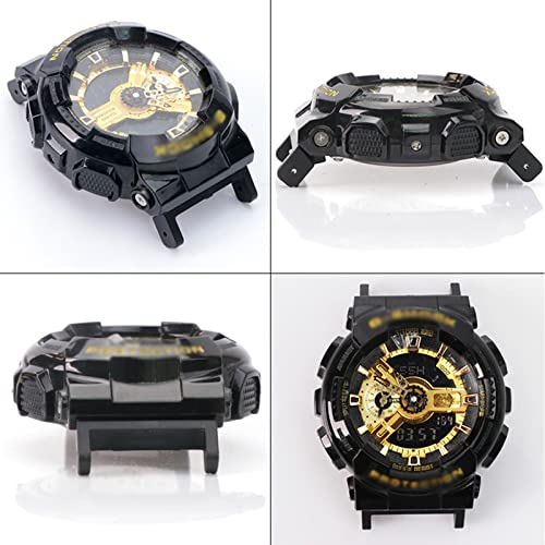 LIJINLAN Hard ABS Adapter Convert 16mm to 22mm Band Connection Adapter Fit for Casio G-Shock DW5600/GW5610/DW9052/GDF-100/GD110/GD120/GA100/GBX110 Accessory (ABS,Black) - Image 4