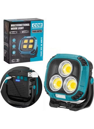Powermaster MX-W891 7000 Lumel Work Lamp Rechargeable 3 Mode 30 Watt Floodlight Lighting Camping Lamp - pzsku/Z27F0F03F65BA4C8B8FB9Z/45/_/1728051518/7eb33b06-4288-4f8f-8264-8748806e1194