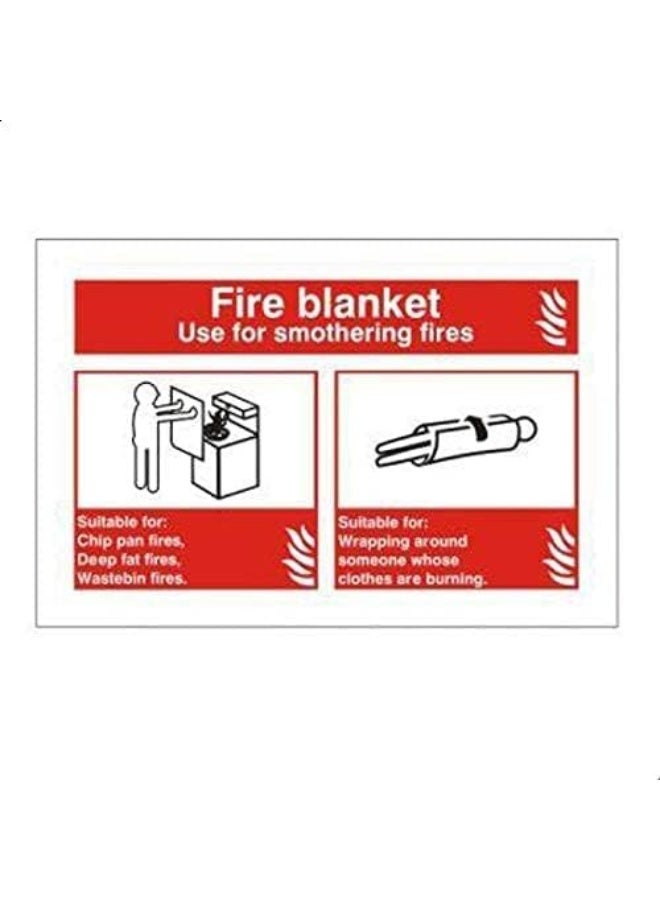 Fire Blanket  1.2M 1.8M  White - Image 3