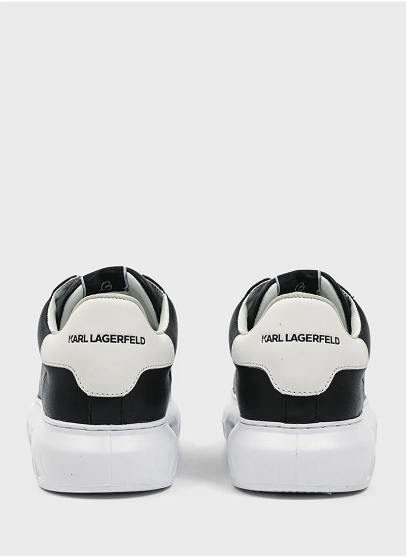 Karl Lagerfeld Kapri Kite Outline Lace Up Sneakers