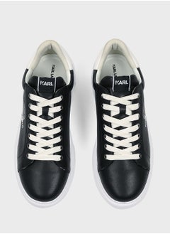 Karl Lagerfeld Kapri Kite Outline Lace Up Sneakers  - Image 4