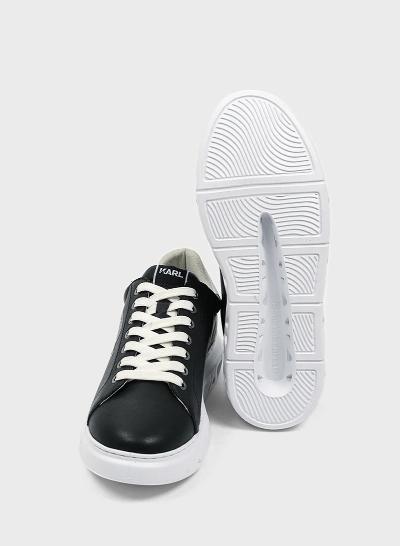 Karl Lagerfeld Kapri Kite Outline Lace Up Sneakers