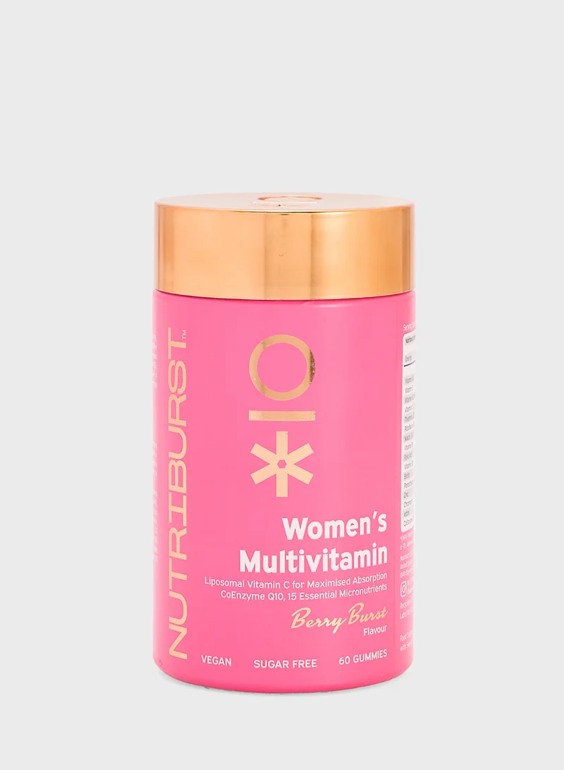 نوتريبورست Nutriburst Women'S Multivitamin - 60 Gummies