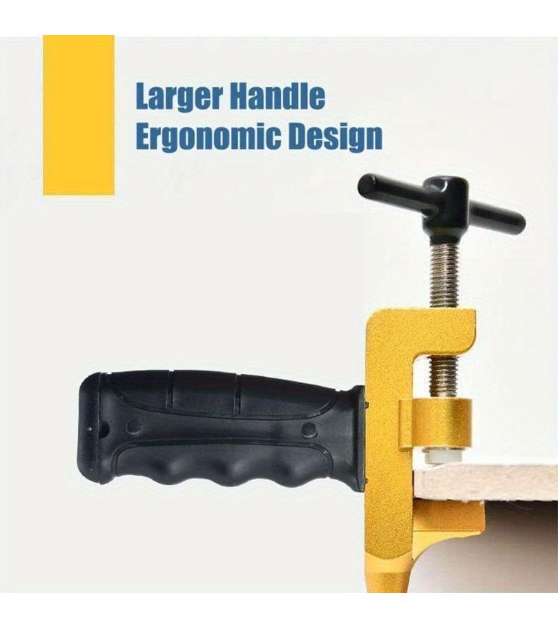 2 In 1 Manual Glass And Tile Cutting Tool Suit Yellow With Blade For Cutting Breaking Glass Mirrors And Ceramic Tiles - Image 5