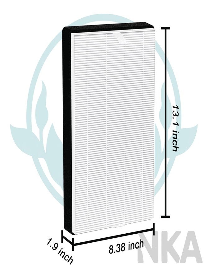 فلتر بديل HEPA F2 A2 متوافق مع أجهزة تنقية هواء الغرف من Filtrete طرازات FAP-C02WA-G2، FAP-C03BA-G2، FAP-T03BA-G2، FAP-SCO2W، FAP-SC02N، فلتران HEPA + فلتران مسبقان - Image 2