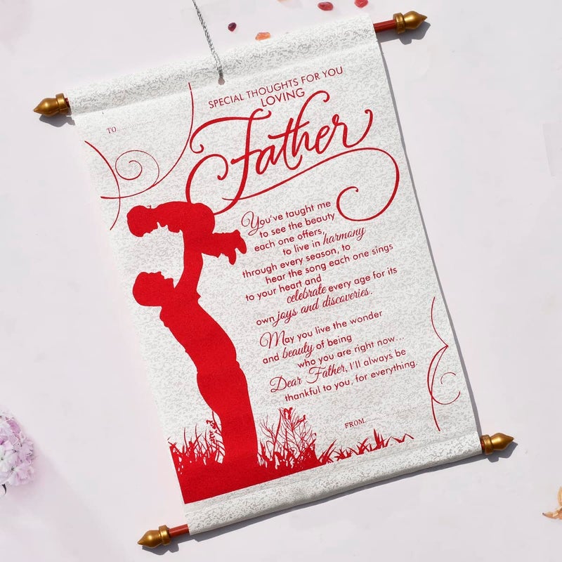 Natali Traders Gift for Father Combo of Coffee Mug with Scroll Card and I Love Papa Keychain Gift for Father on BirthdayAnniversary - Image 5