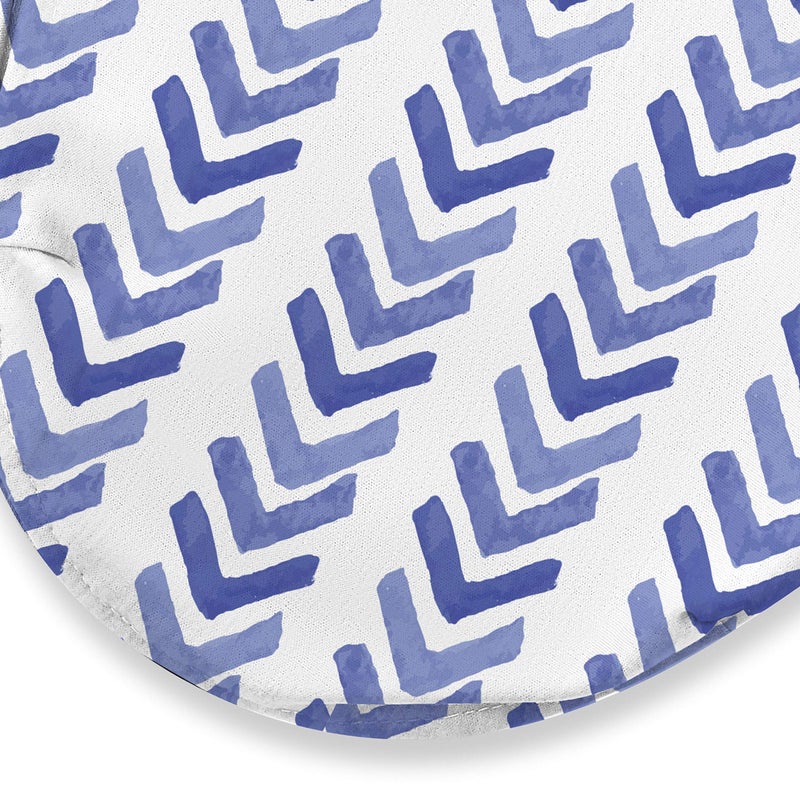 SwaddleMe Luxe Easy Change Swaddle – Size Small/Medium, 0-3 Months, 2-Pack (Water Color Indigo) - Image 2