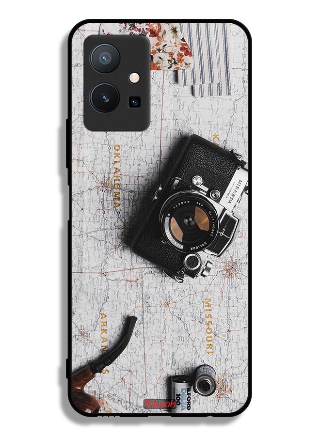 Tolwak غطاء واقي لهاتف Vivo Y75 5G بكاميرا عتيقة - Image 2