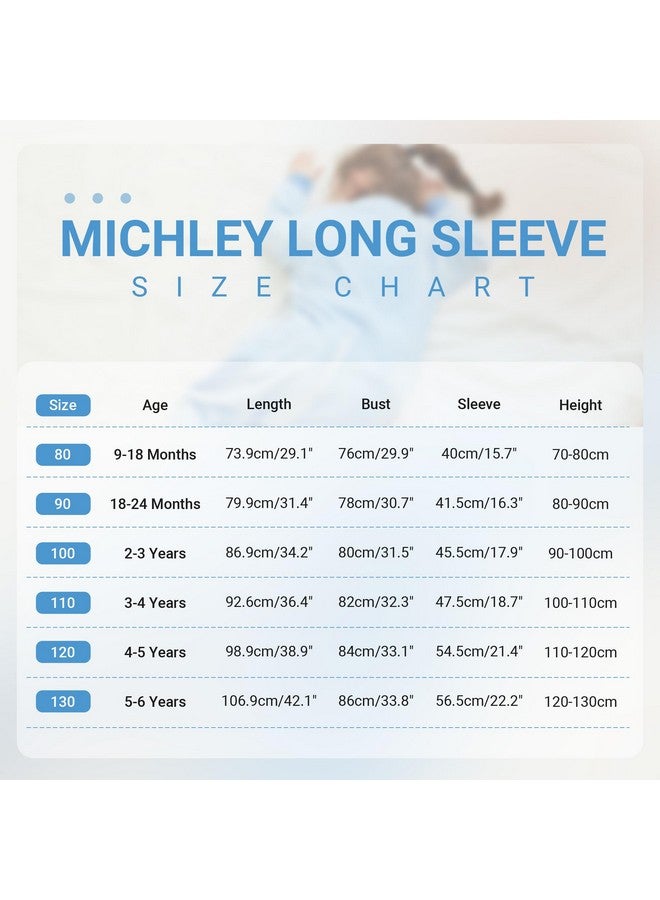MICHLEY Flannel Baby Sleeping Bag Unisex Pajamas, Long Sleeve Zipper Wearable Sleeping Sack for Autumn Winter Boys Girls,Dinosaur,2-3T, Size 100 - Image 4