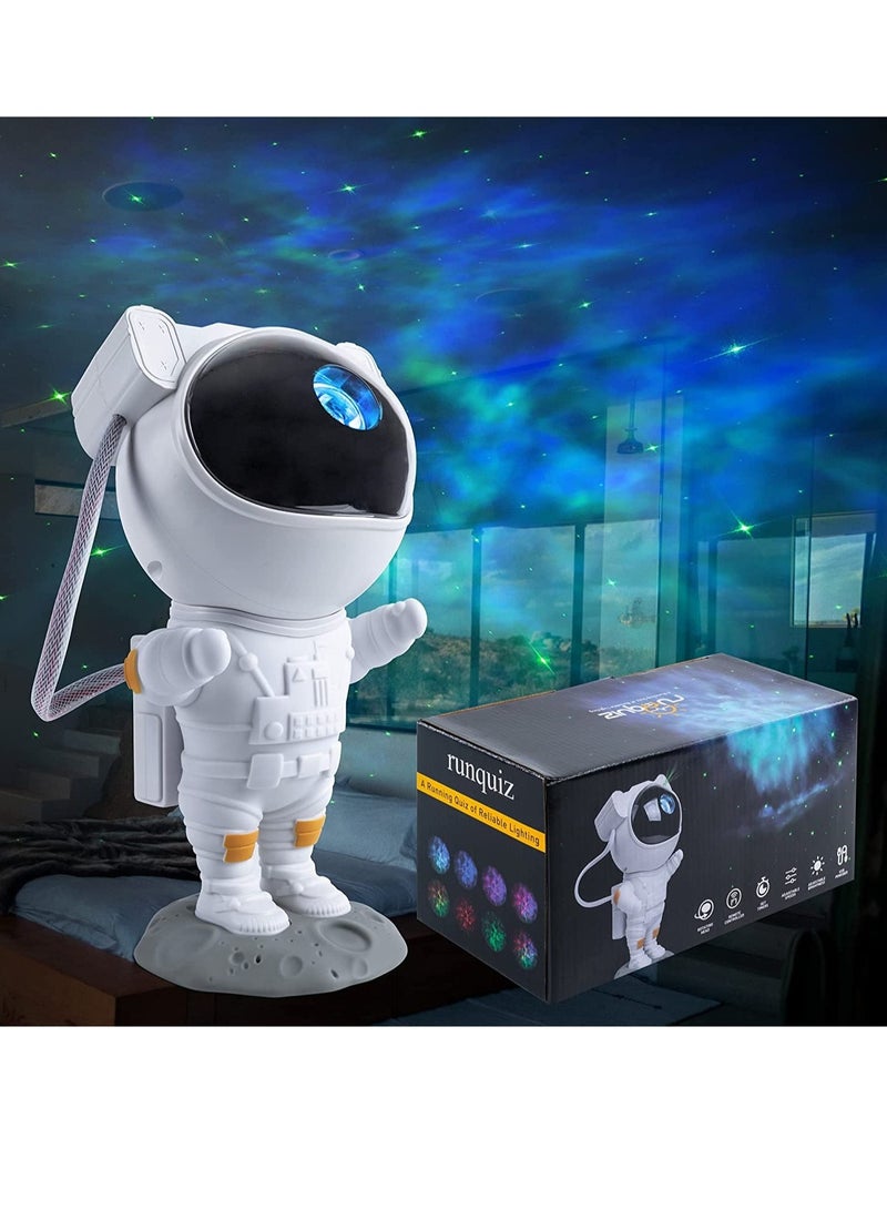 ELTRAZONE Astronaut Star Projector Night Light,with Timer,Remote Control and 360°Adjustable Design,Nebula Starry Galaxy Ceiling Projector for Baby Kids Adults Bedroom Decor - Image 5