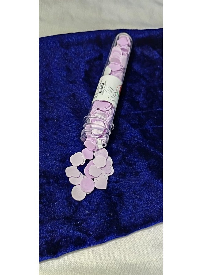 Manrav 6 Pcs Flavour Travel Soft Paper Soap Flower Design Tube Shape Bottle (Assorted/Random Colour) - Image 5
