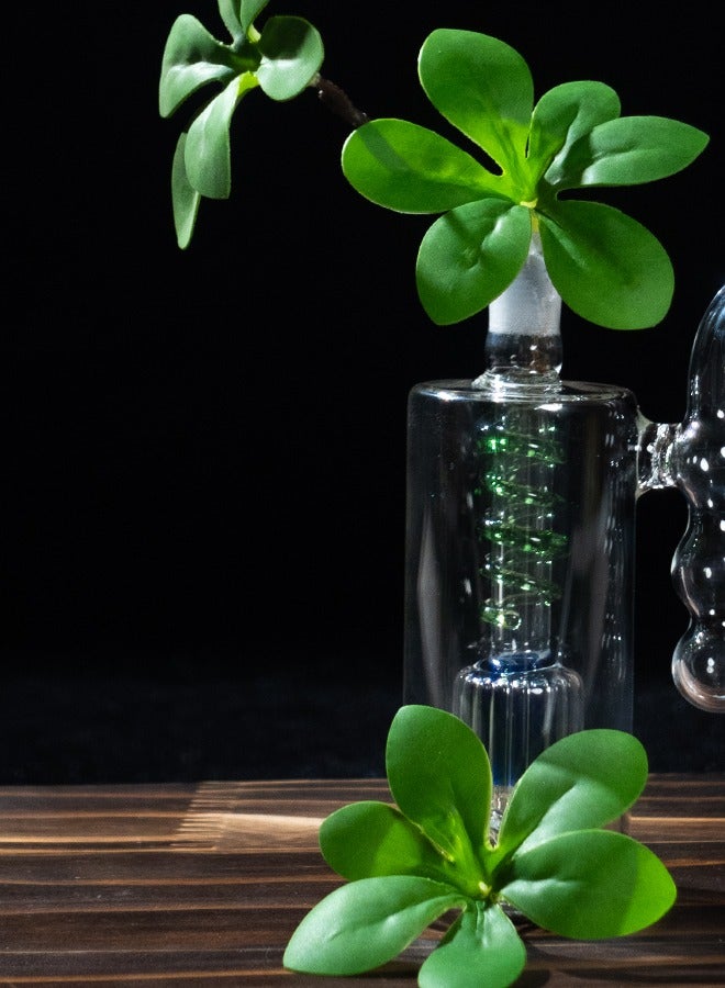 Mini Glass Home Decorative Heat Resistant Oil Lamp 