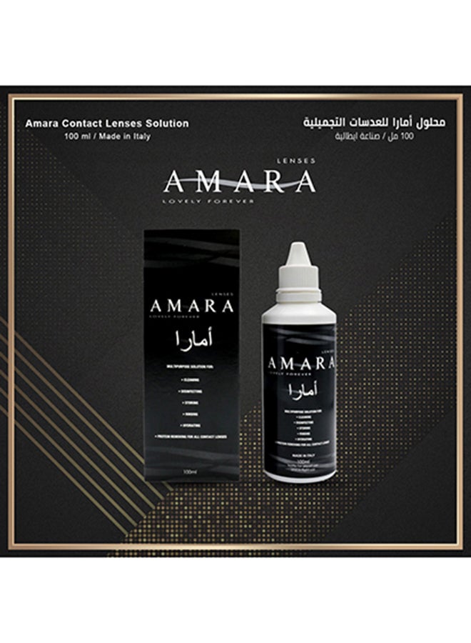 Amara Unisex Multipurpose Contact Lens Solution 100mL - Image 4