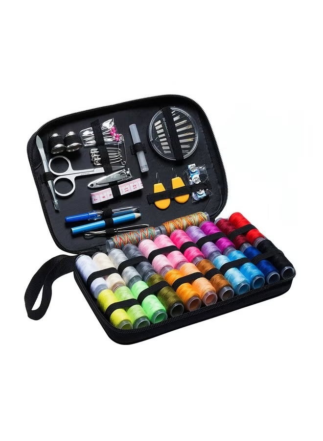 Premium Sewing Supplies Mini Sew Kit Black 21x15x4centimeter - Image 1