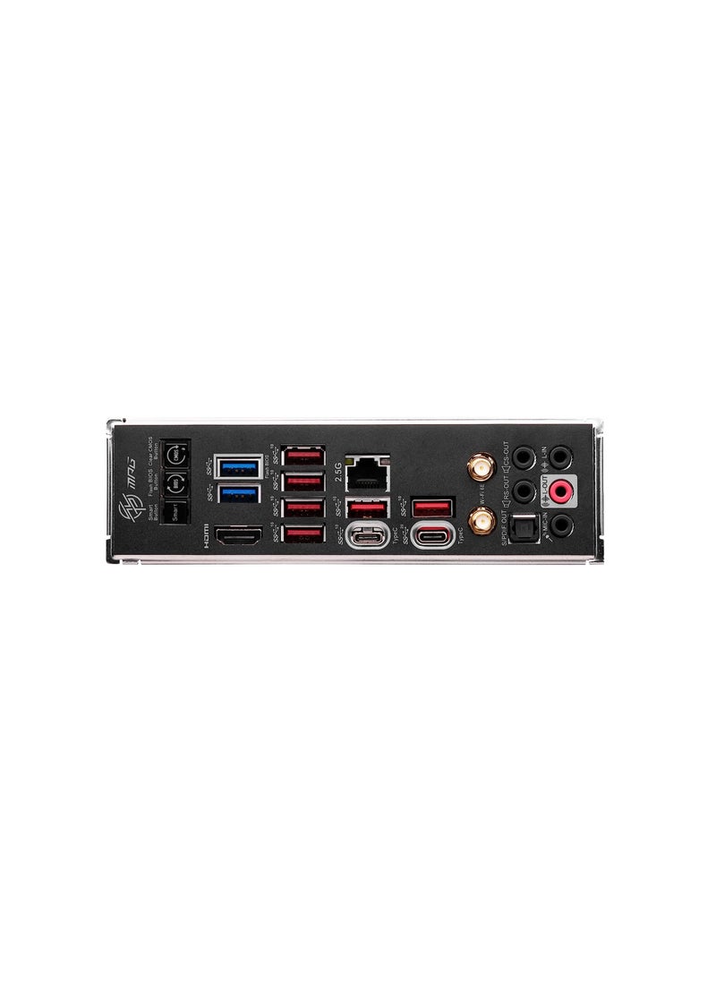 اللوحة الأم للألعاب MPG Z790 Carbon WiFi (تدعم معالجات Intel من الجيل 12/13، LGA 1700، DDR5، PCIe 5.0، M.2، 2.5 جيجابت في الثانية LAN، USB 3.2 Gen2، Wi-Fi 6E، ATX)