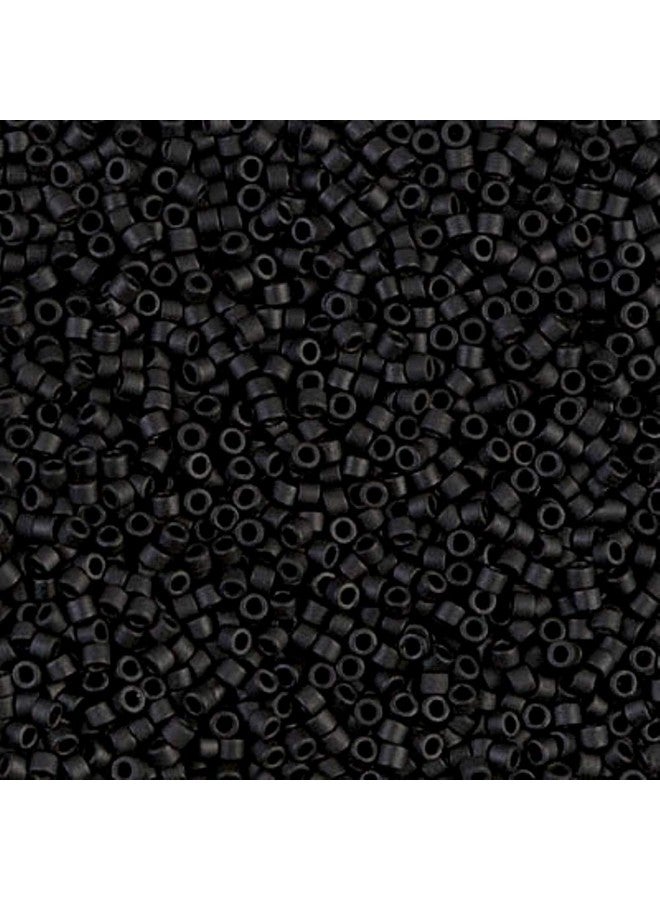 ميوكي حزمة خرز بذور Delica: مقاس 11/0 مجموعة رمادي أسود غير لامع Db301 Db307 Db3103 أنابيب مكونة من 2 قطعة - Image 4