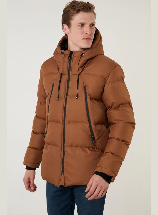 Buratti  Buratti Hooded Waterproof, Windproof, Cold-Resistant Slim Fit Jacket for Men - JACKET 5717101 for Men | Best Price UAE