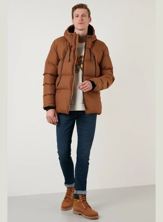 Buratti  Buratti Hooded Waterproof, Windproof, Cold-Resistant Slim Fit Jacket for Men - JACKET 5717101 for Men | Best Price UAE