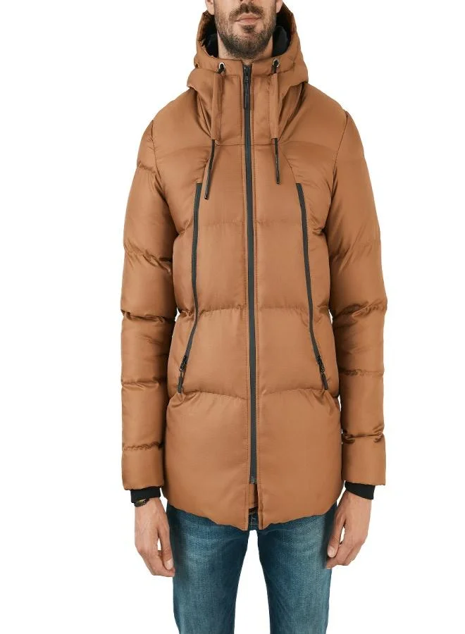 Buratti  Buratti Hooded Waterproof, Windproof, Cold-Resistant Slim Fit Jacket for Men - JACKET 5717101 for Men | Best Price UAE