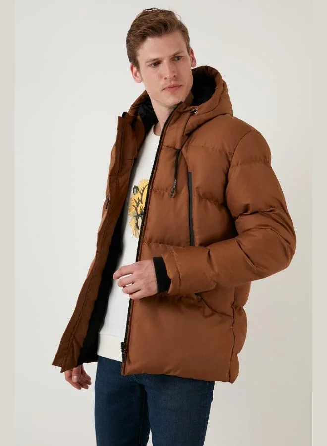 Buratti  Buratti Hooded Waterproof, Windproof, Cold-Resistant Slim Fit Jacket for Men - JACKET 5717101 for Men | Best Price UAE