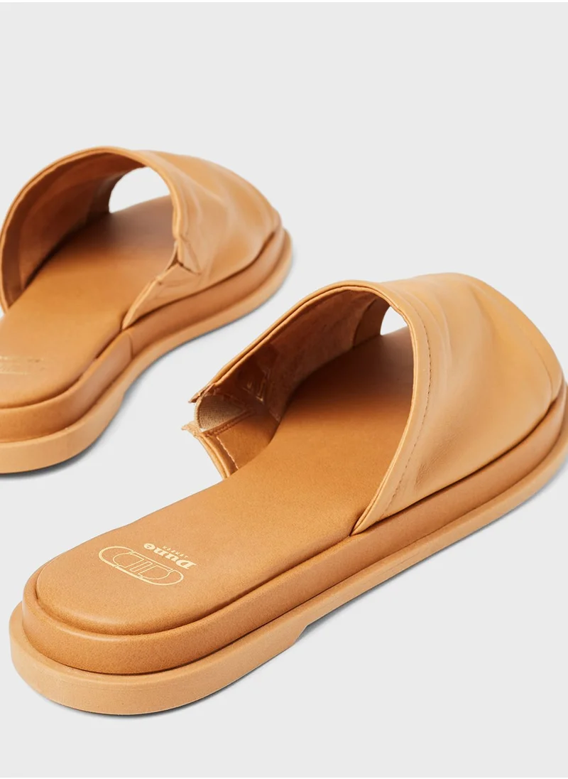 Dune LONDON Laurena Leather Slides