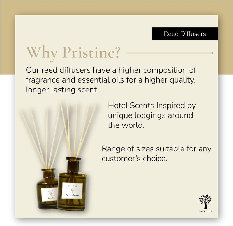 Pristine Casa Particular/Inspired by Wyndham Reed Diffuser for Home | Rich Blend of Tobacco Leaves, Sweetness of Guava Reed Diffuser Set, Oil & Reed Diffuser Sticks | Home & Office Decor - Image 5