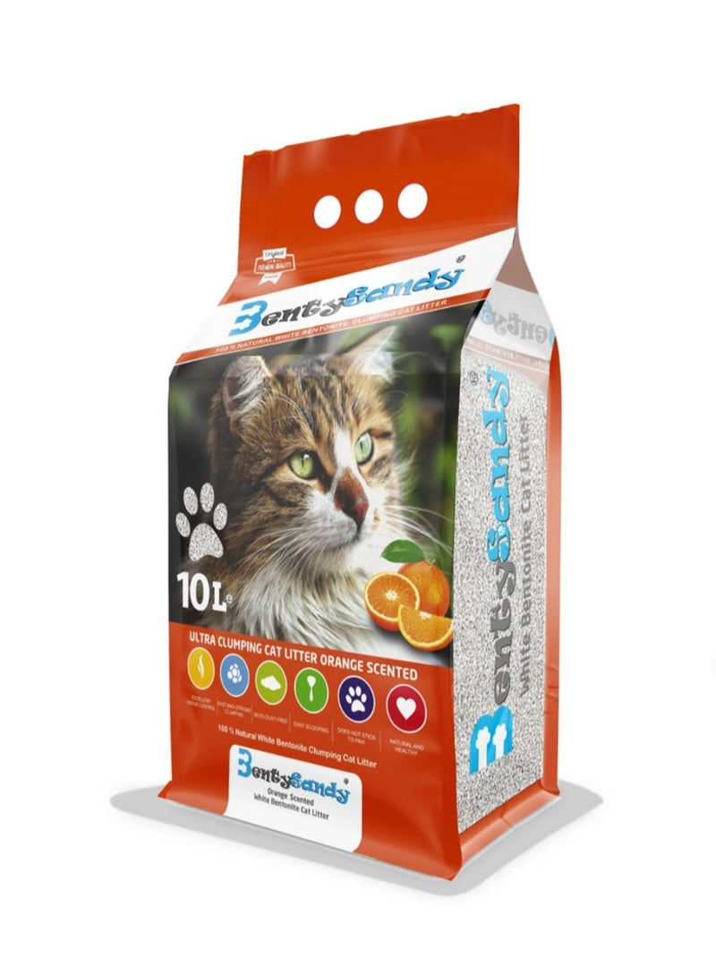 رمل بينتي ساندي برائحة البرتقال 10 لتر