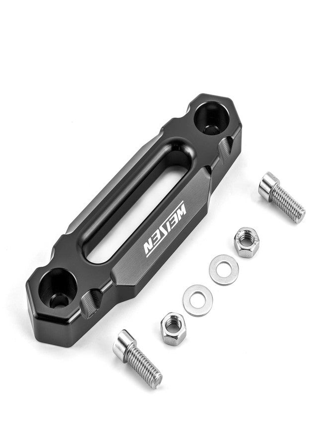 WeiSen ATV 4 7/8" Aluminum Winch Fairlead for 2000-3500 LBs, Synthetic Rope Hawse Fairlead 124MM for ATV Winches - Image 1