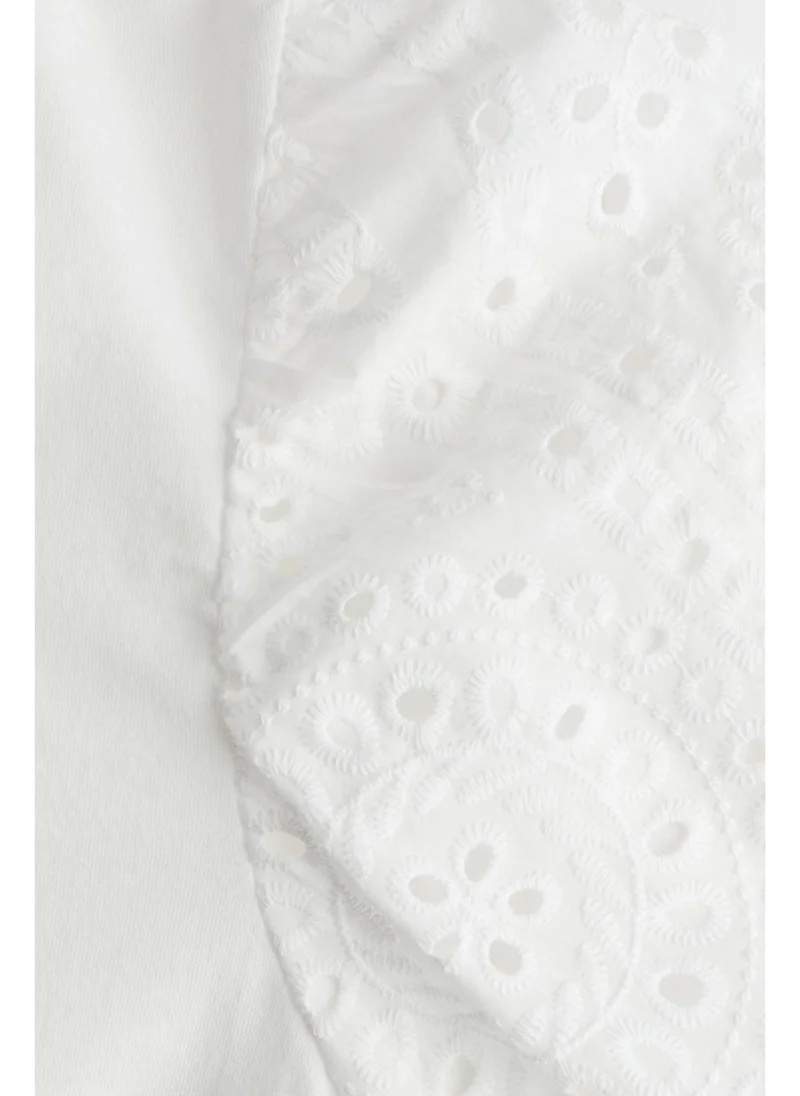H&M Balloon-sleeved top