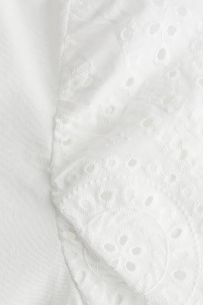 H&M Balloon-sleeved top