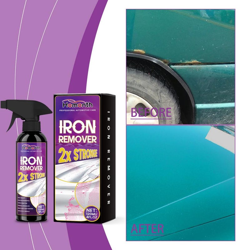 Car rust cleaner, metal surface degreaser, fast rust removal, gentle formula, suitable for multiple materials, anti-oxidation and repair. HM-E03-0182-01 - Image 3